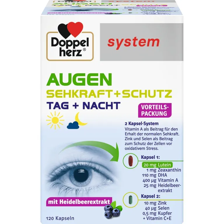 shopapotheke Doppelherz® system AUGEN SEHKRAFT + SCHUTZ Neuheiten