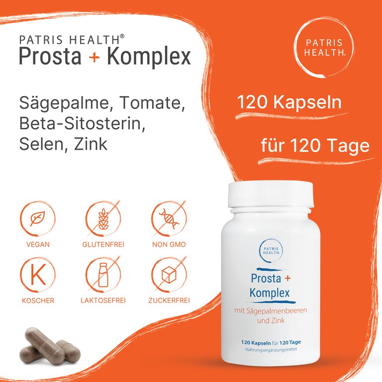 shopapotheke Patris Health® Prosta+ Komplex Clearance-Verkauf