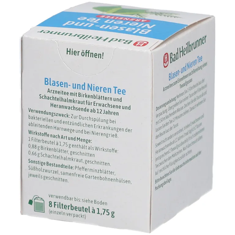 shopapotheke Bad Heilbrunner® Blasen- und Nieren Tee Begrenzt auf 3 Tage