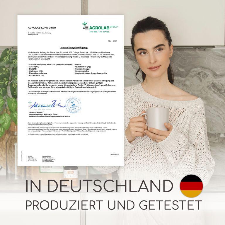 shopapotheke D-Mannose Cranberry Kapseln Hochdosiert - RAIBU 50% Rabatt für begrenzte Zeit