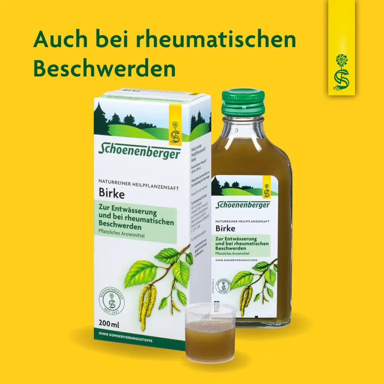 shopapotheke Schoenenberger® naturreiner Heilpflanzensaft Birke Online