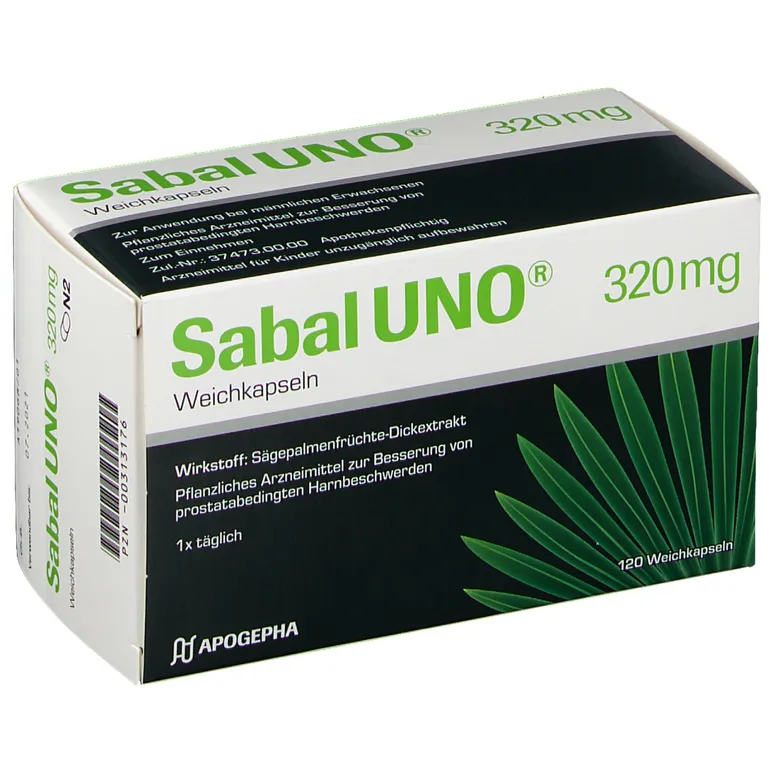shopapotheke SabalUNO® 320mg Weichkapseln Günstiger Verkauf