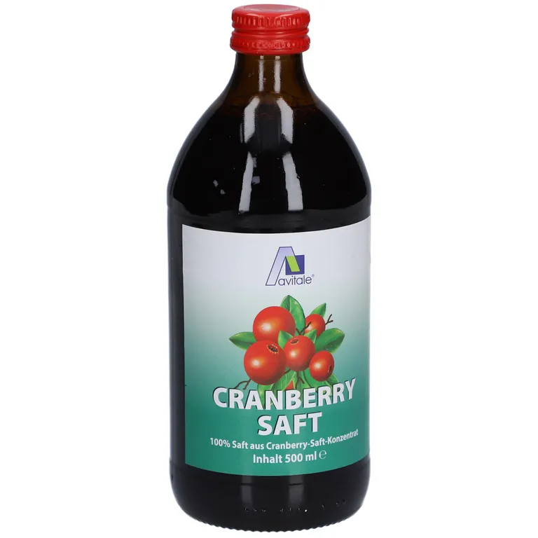 shopapotheke Avitale Cranberry Saft 100% Frucht Sonderangebot