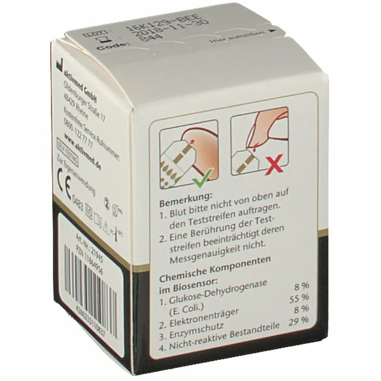 shopapotheke GlucoCheck GOLD Blutzuckerteststreifen Wochenangebot