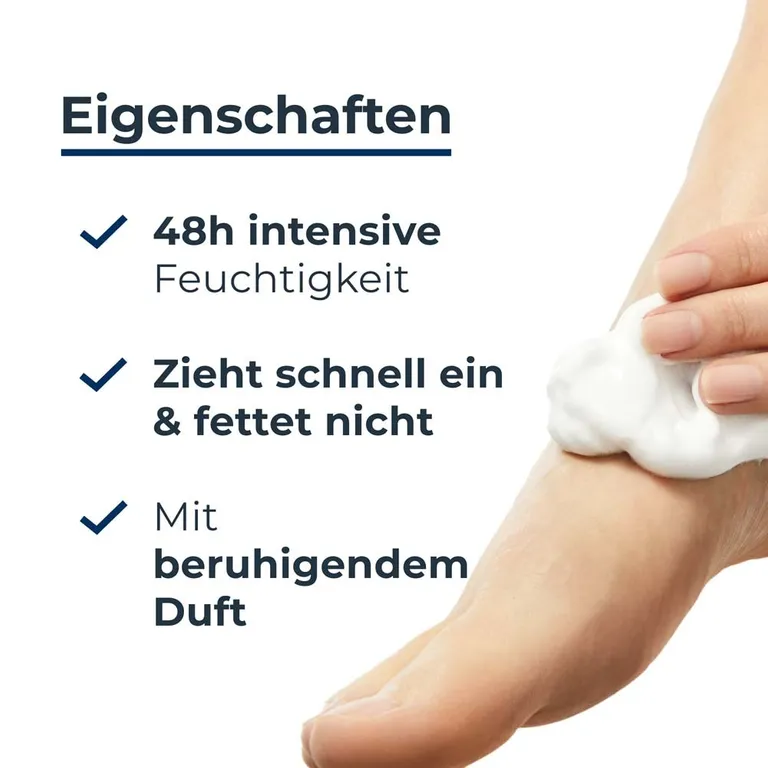 shopapotheke Eucerin® UreaRepair 10% Urea Fußschaum – 48h Fußpflege für trockene Haut mit feuchtigkeitsspendender Urea und beruhigendem Duft - Jetzt 20% sparen mit Code "eucerin20" + Eucerin AtopiControl Hydro-Lotion 20ml Online