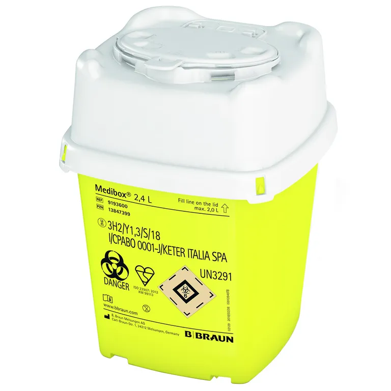shopapotheke Medibox® Entsorgungsbehälter Braun 2 4 Liter