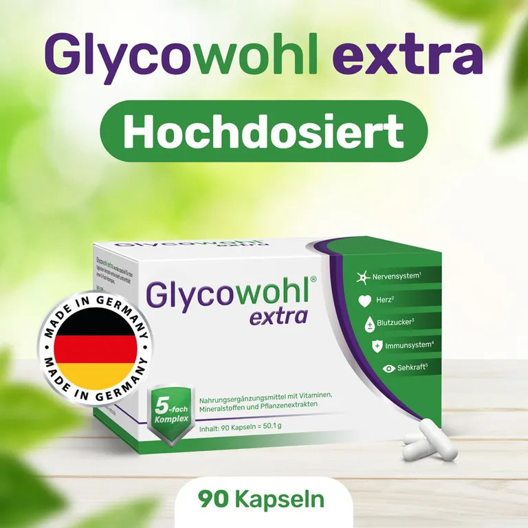 shopapotheke GLYCOWOHL® extra Kapseln für einen gesunden Blutzucker Sonderangebot