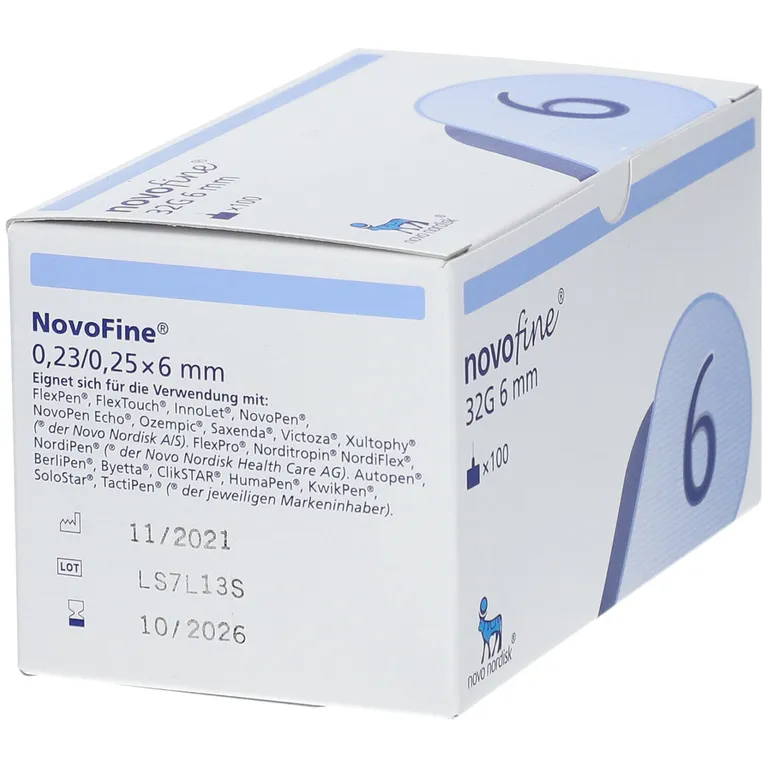 shopapotheke NovoFine® 6mm 32g TIP etw Injektionsnadeln Exklusivangebot