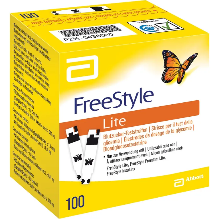 shopapotheke FreeStyle Lite Blutzucker Teststreifen ohne Codieren
