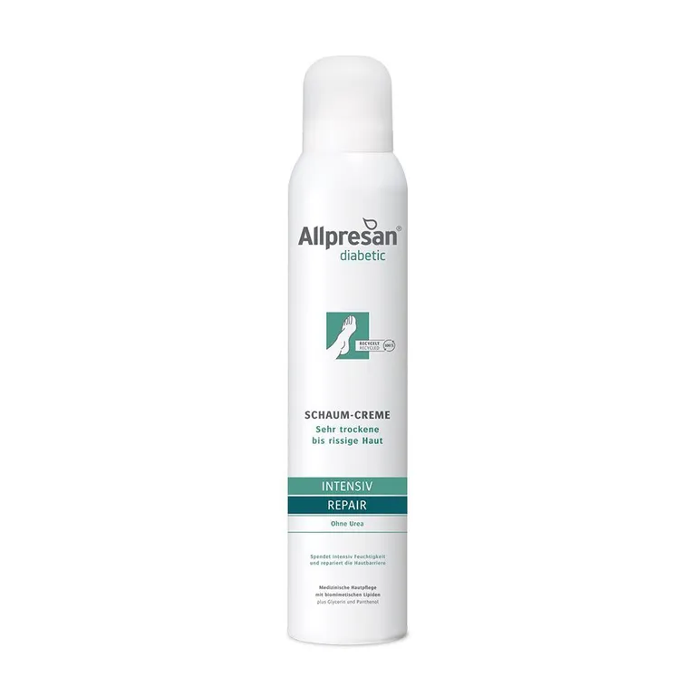 shopapotheke Allpresan diabetic INTENSIV + REPAIR Schaum-Creme ohne Urea