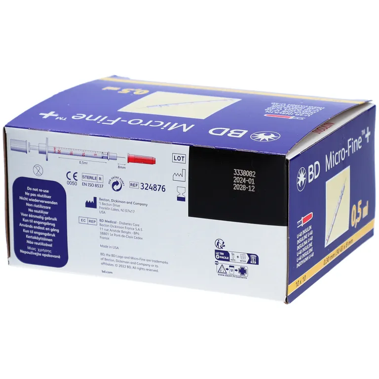shopapotheke BD Micro FINE™+ U 40 Insulinspritzen 8 mm Kauf eins, bekomm eins gratis