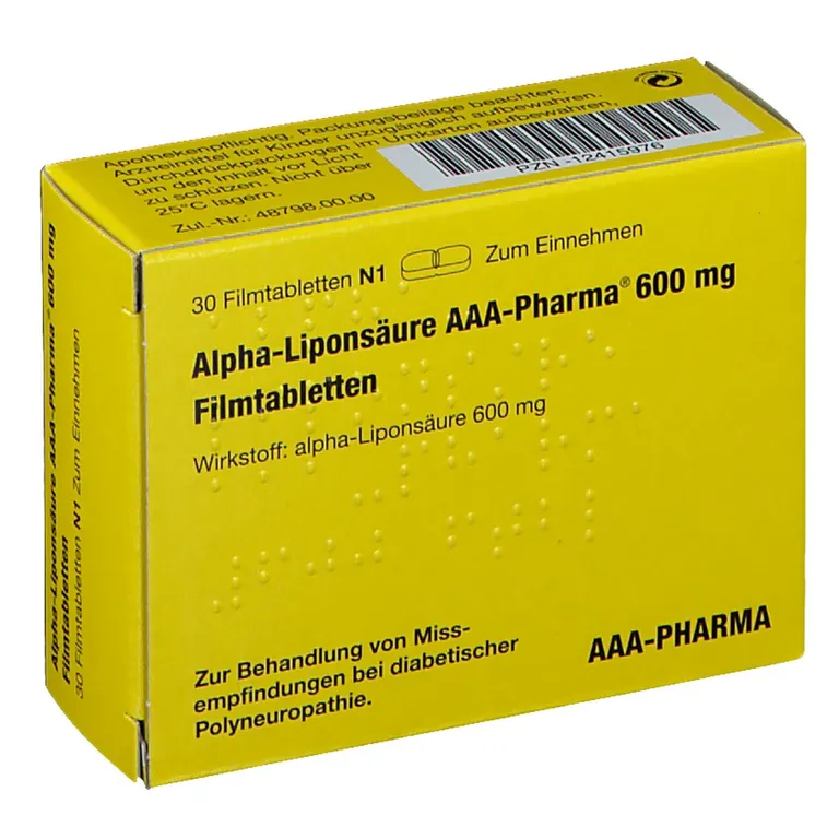 shopapotheke Alpha-Liponsäure AAA-Pharma® 600 mg Sonderangebote