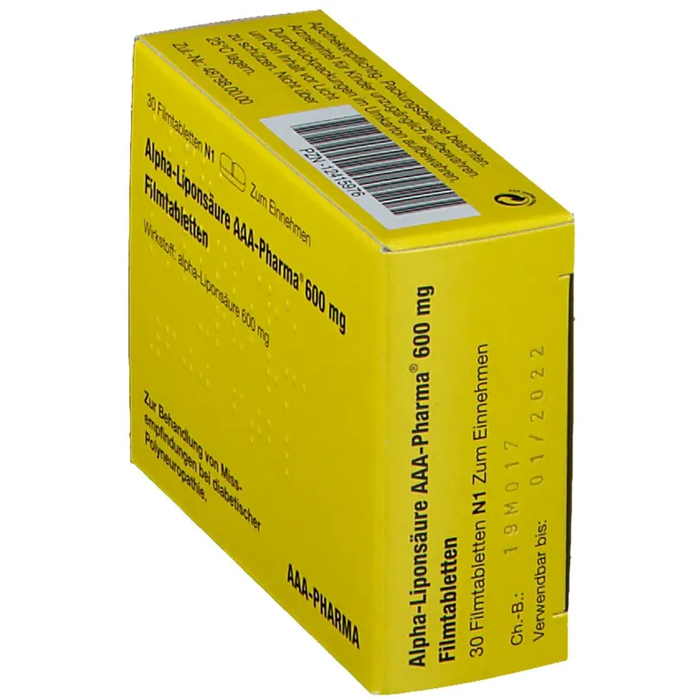 shopapotheke Alpha-Liponsäure AAA-Pharma® 600 mg Sonderangebote