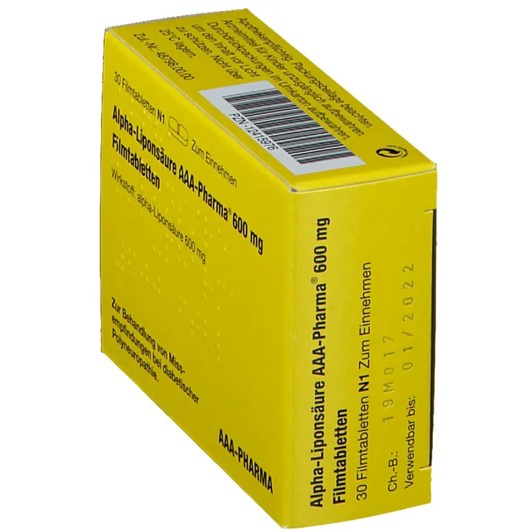 shopapotheke Alpha-Liponsäure AAA-Pharma® 600 mg Sonderangebote