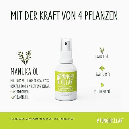 shopapotheke FUNGHICLEAR Anti-Nagelpilz- & Anti-Fußpilz-Spray mit Manukaöl Kostenlose Rückgabe