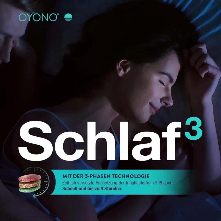 shopapotheke OYONO® Nacht Intens mit 1 9mg Melatonin und Ashwagandha Baldrian Lavendel - Jetzt 10% mit dem Code klosterfrau2025 sparen* Neueste Stile