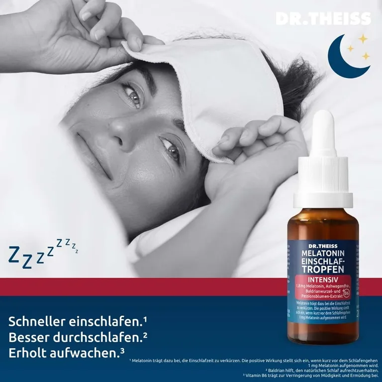 shopapotheke DR.THEISS Melatonin Einschlaf-Tropfen intensiv Zeitbegrenzte Promotion