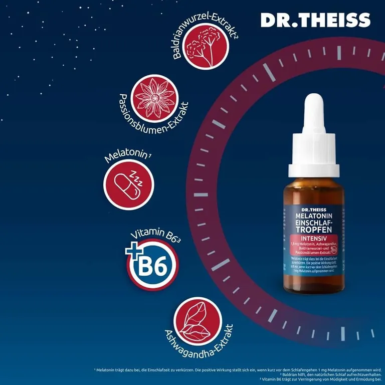 shopapotheke DR.THEISS Melatonin Einschlaf-Tropfen intensiv Zeitbegrenzte Promotion