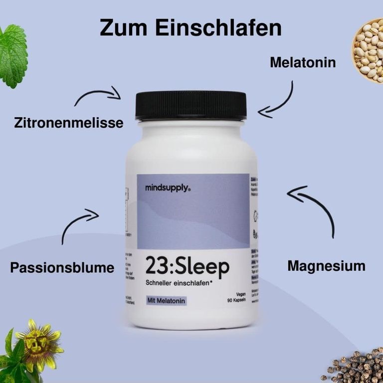 shopapotheke mindsupply SLEEP - Einschlaf Kapseln mit Melatonin und Melisse Super Rabatt