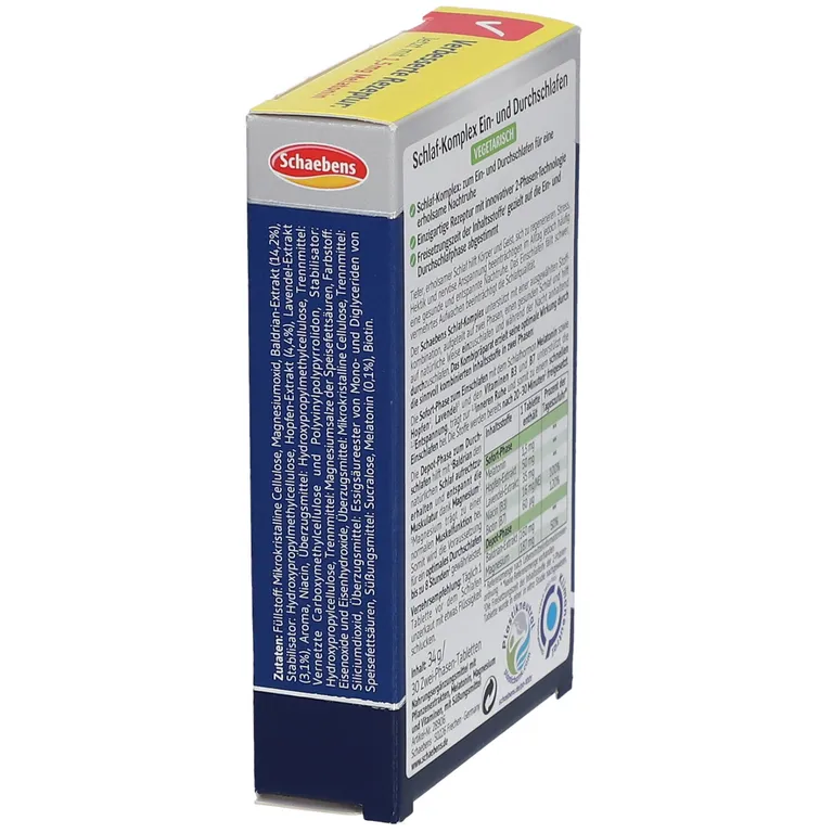 shopapotheke Schaebens Schlaf-Komplex EIN- UND DURCHSCHLAFEN 50% Rabatt mit kostenlosem Versand