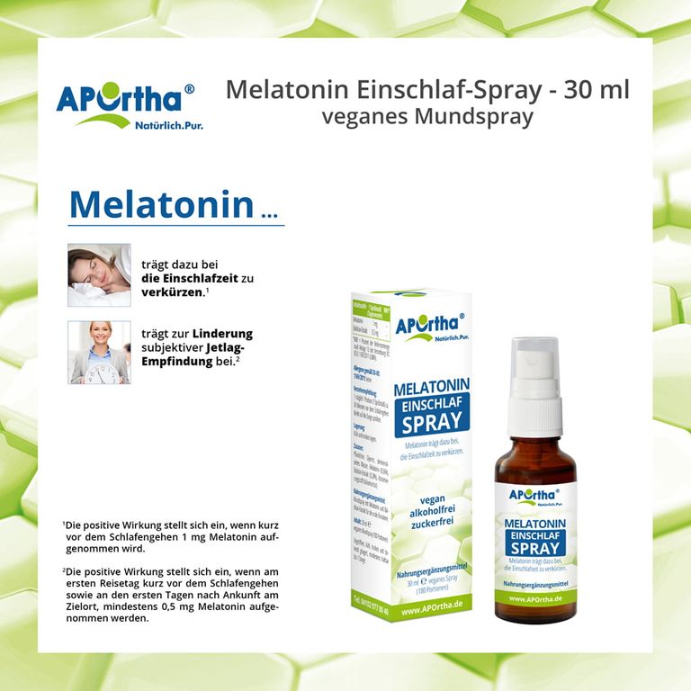 shopapotheke APOrtha® Melatonin Einschlaf-Spray Rabatte dieses Monats