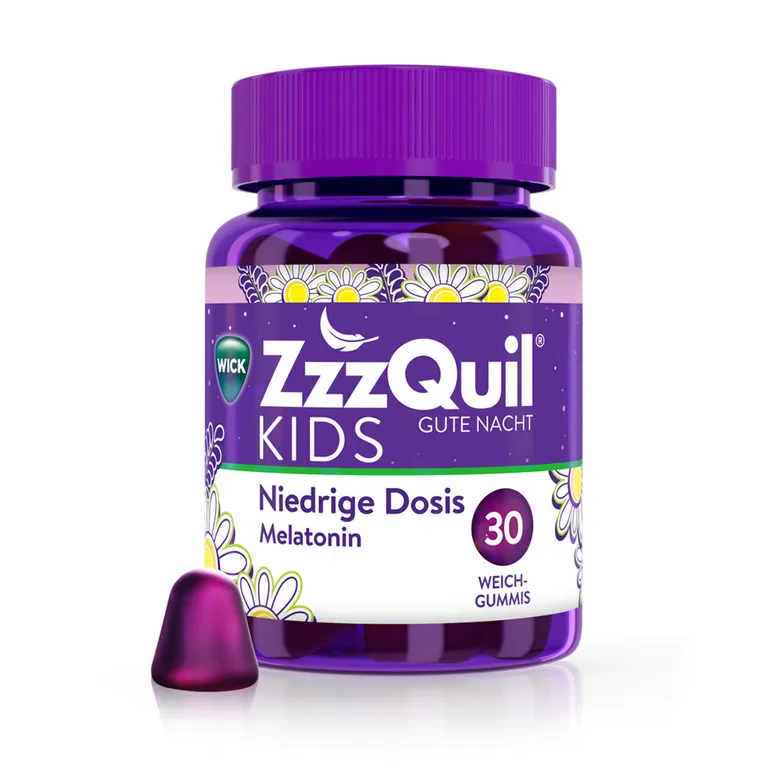 shopapotheke WICK ZzzQuil Gute Nacht KIDS Weichgummis mit Melatonin Outlet