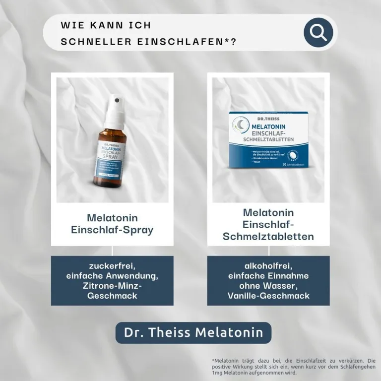 shopapotheke Dr. Theiss Melatonin Einschlaf-Schmelztabletten Günstiger Verkauf