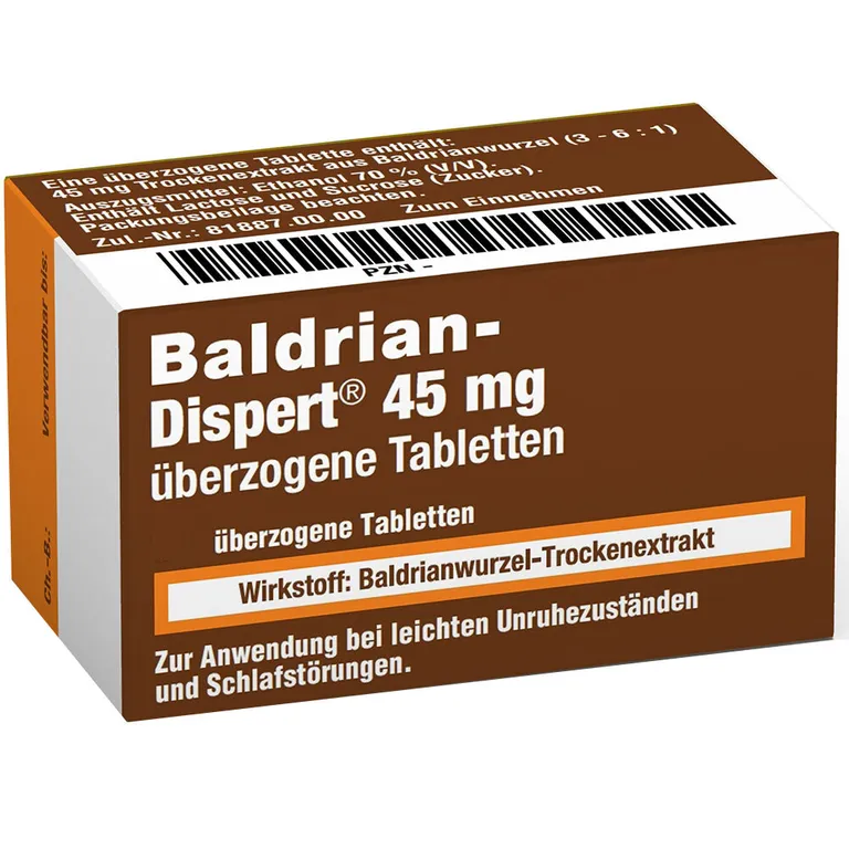 shopapotheke Baldrian Dispert® 45 mg Fabrikverkauf
