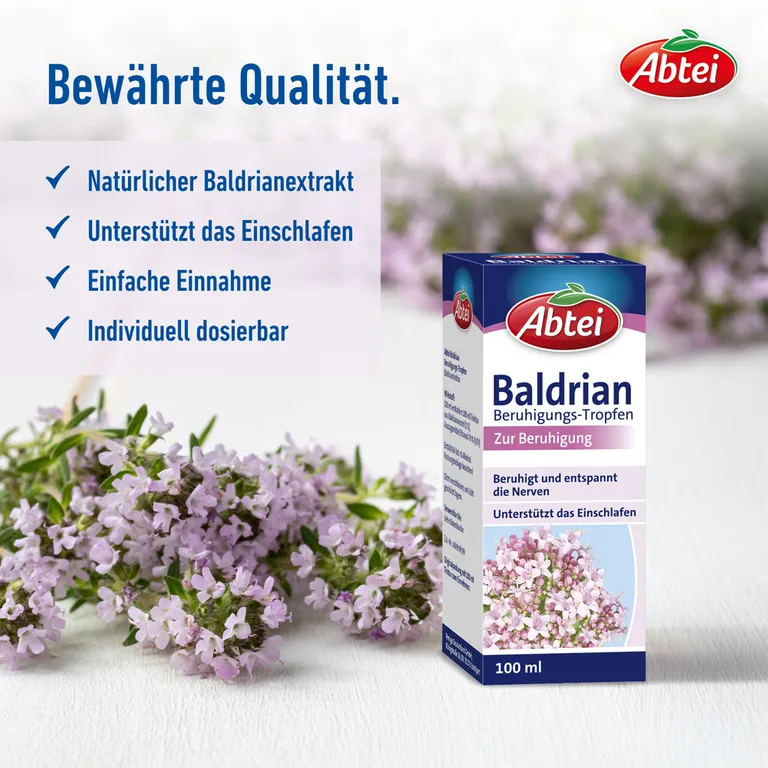shopapotheke Abtei Baldrian Beruhigungstropfen Kostenloser Versand