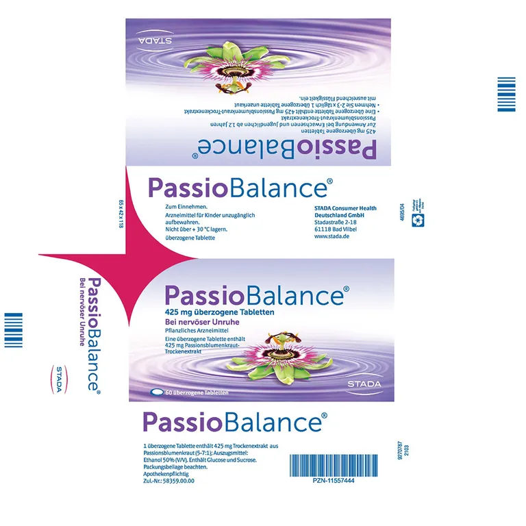 shopapotheke Passio Balance® Passionsblumenkraut-Trockenextrakt bei nervöser Unruhe Exklusivangebot