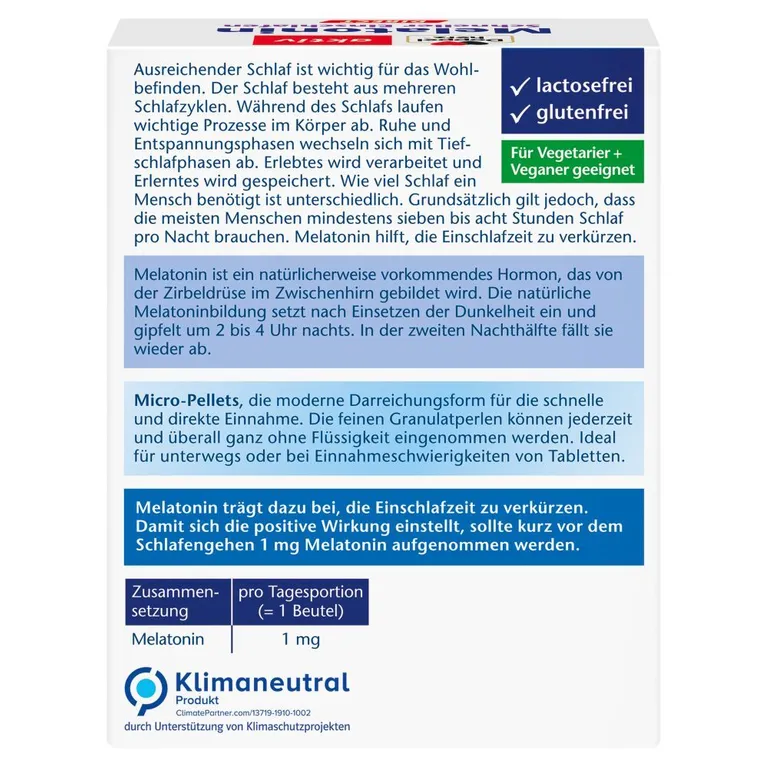 shopapotheke Doppelherz® aktiv Melatonin Schneller Einschlafen Top Angebot