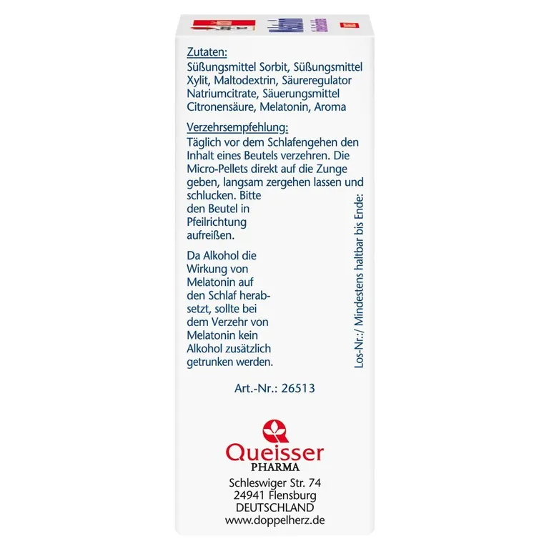 shopapotheke Doppelherz® aktiv Melatonin Schneller Einschlafen Top Angebot