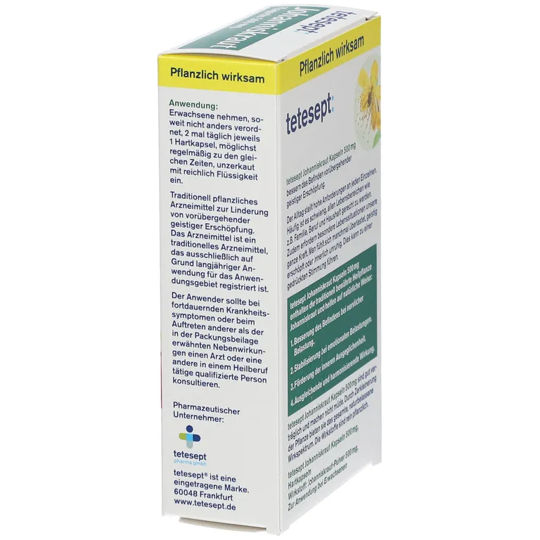 shopapotheke tetesept® Johanniskraut Kapseln 500 mg Blitzangebot