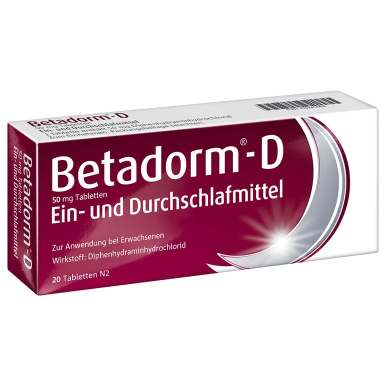 shopapotheke Betadorm®-D 50 mg Tabletten