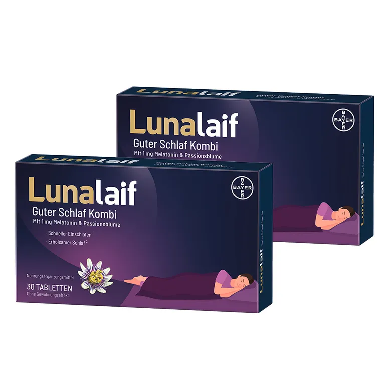 shopapotheke Lunalaif Guter Schlaf Kombi mit Melatonin Kostenlose Rückgabe