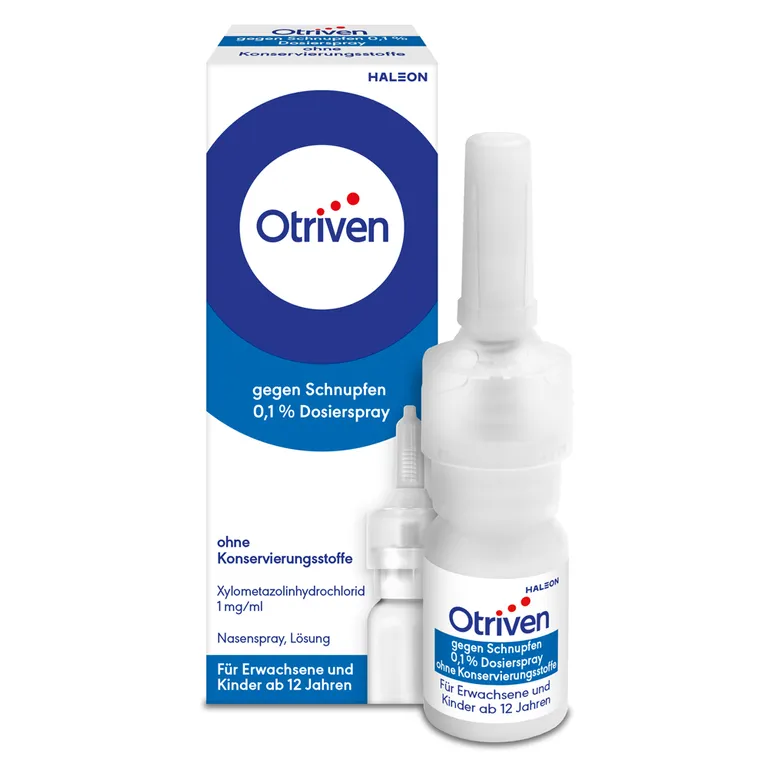 shopapotheke Otriven gegen Schnupfen 0 1 % Nasenspray (Dosierspray) ohne Konservierungsstoffe - Jetzt 10% mit dem Code otriven10 sparen*