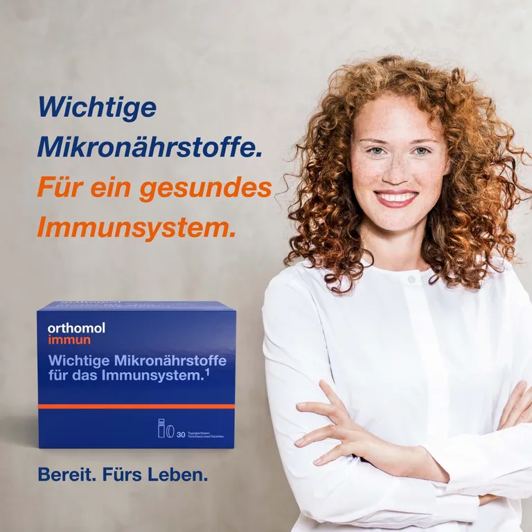 shopapotheke Orthomol Immun - Mikronährstoffe zur Unterstützung des Immunsystems - mit Vitamin C Vitamin D und Zink - Trinkampullen/Tabletten Bis zu 65% Rabatt