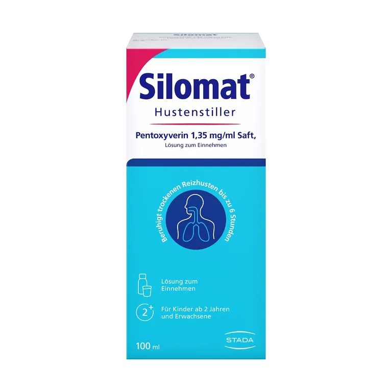 shopapotheke SILOMAT Hustenstiller Pentoxyverin Saft 100ml gegen Reizhusten