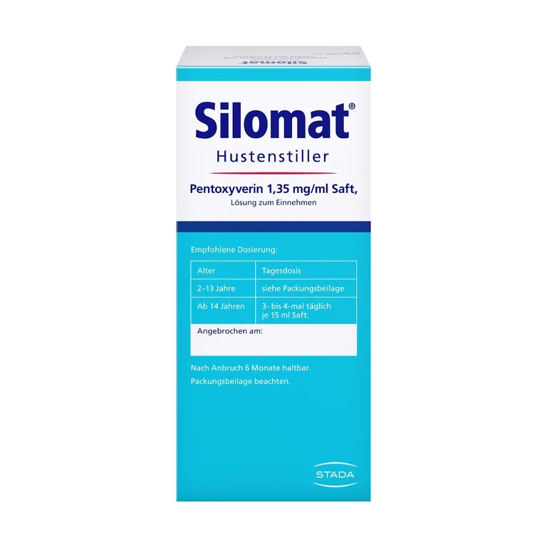 shopapotheke SILOMAT Hustenstiller Pentoxyverin Saft 100ml gegen Reizhusten 2025
