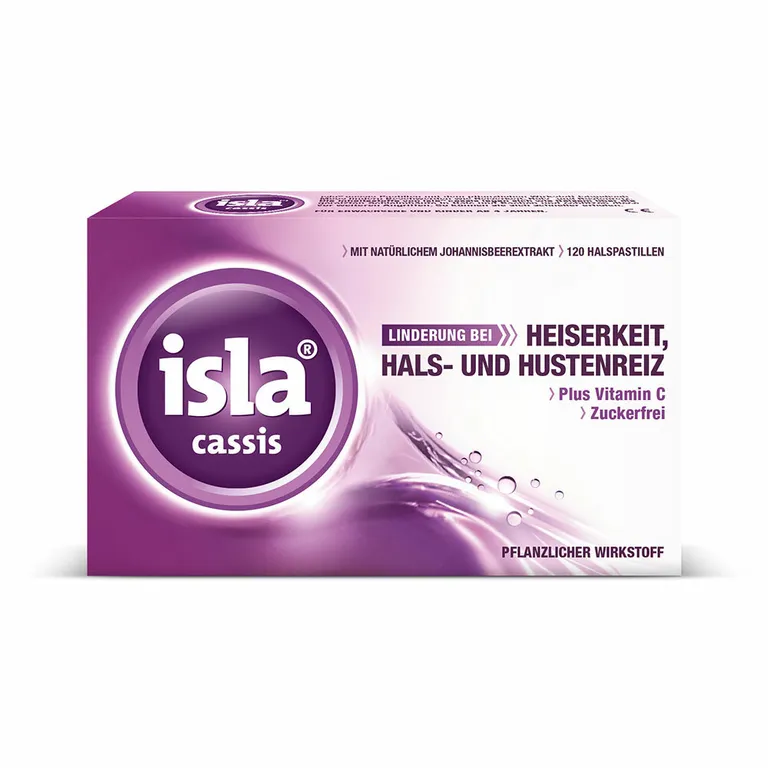 shopapotheke isla cassis Halspastillen bei Halskratzen und Reizhusten