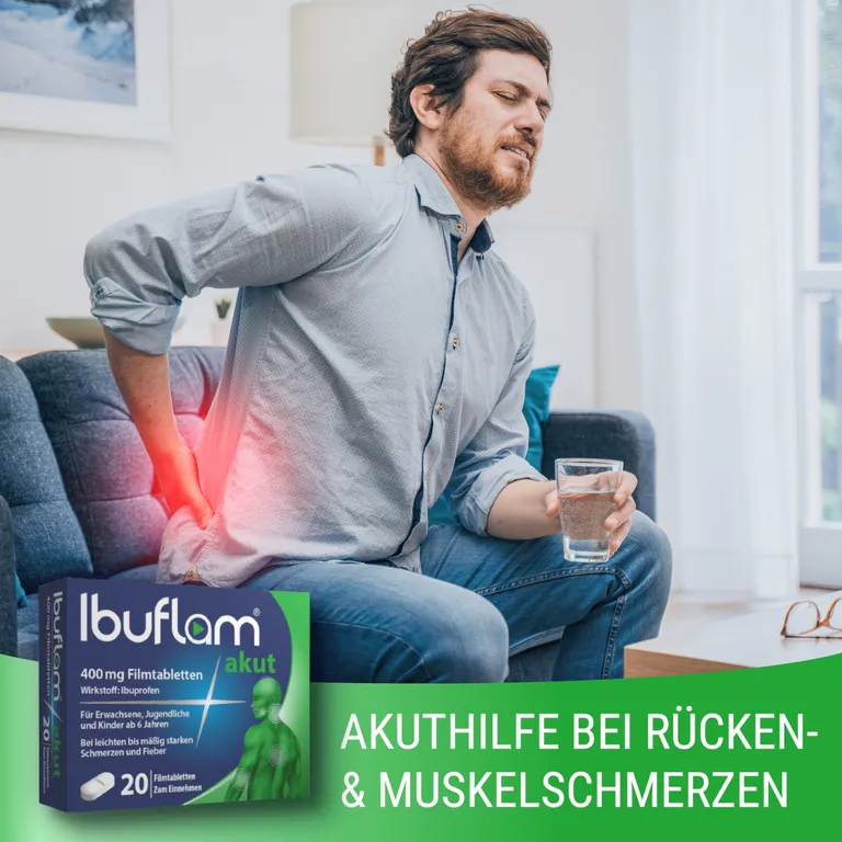 shopapotheke Ibuflam® akut: 400 mg Ibuprofen Schmerztabletten Hotsell