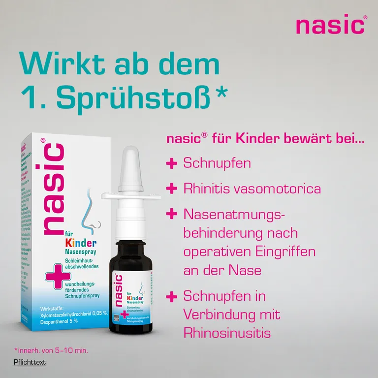 shopapotheke nasic® für Kinder Nasenspray Meist gekauft