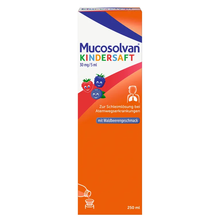 shopapotheke MUCOSOLVAN Kindersaft Schleimlöser bei Husten Hustenlöser Begrenztes Angebot