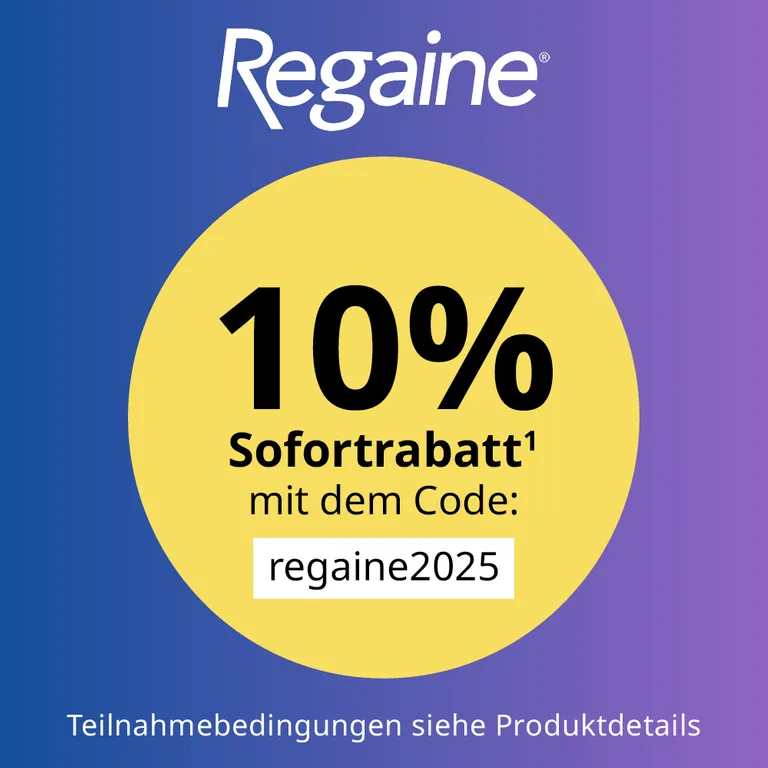 shopapotheke Regaine® Frauen Lösung mit 2% Minoxidil 3 Monats-Vorrat - Jetzt 10% mit dem Code "regaine2025" sparen* Saisonschlussverkauf