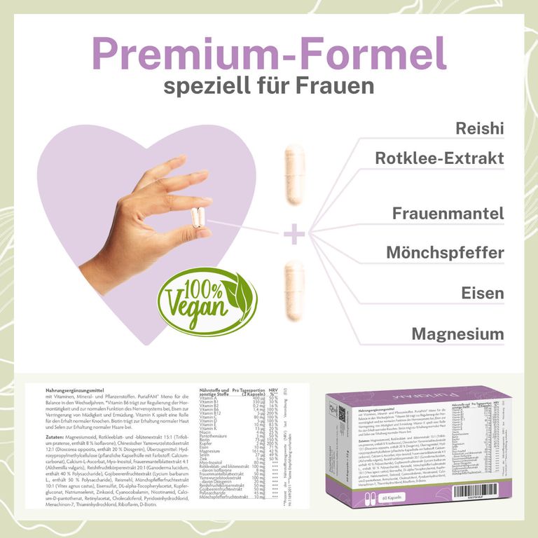 shopapotheke PuriaFAM® Meno Kauf eins, bekomm eins gratis