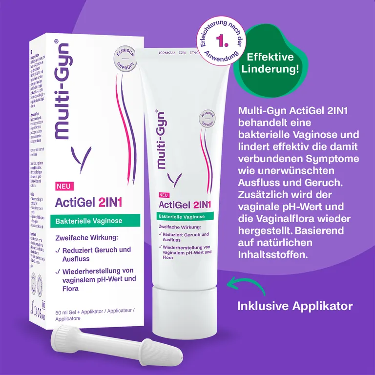 shopapotheke Multi-Gyn ActiGel 2IN1 – Vaginalgel zur schnellen Behandlung von bakterieller Vaginose Tägliche Deals