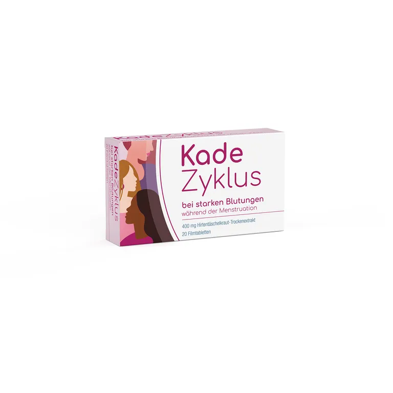 shopapotheke KadeZyklus bei starken Blutungen w. der Menstruation - Reduziert starke Menstruationsblutungen* 20 St