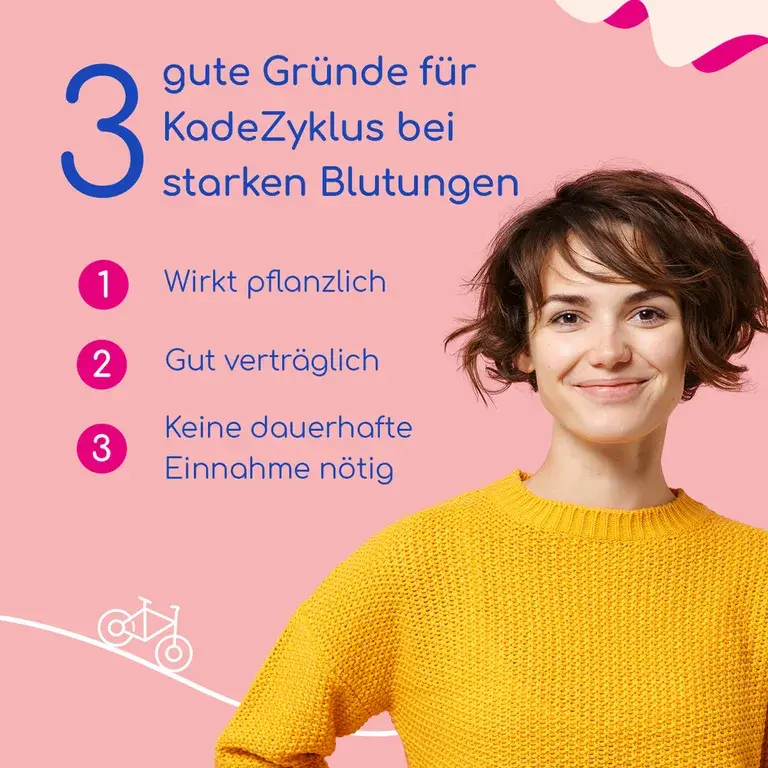 shopapotheke KadeZyklus bei starken Blutungen w. der Menstruation - Reduziert starke Menstruationsblutungen* 20 St Zeitbegrenzte Promotion