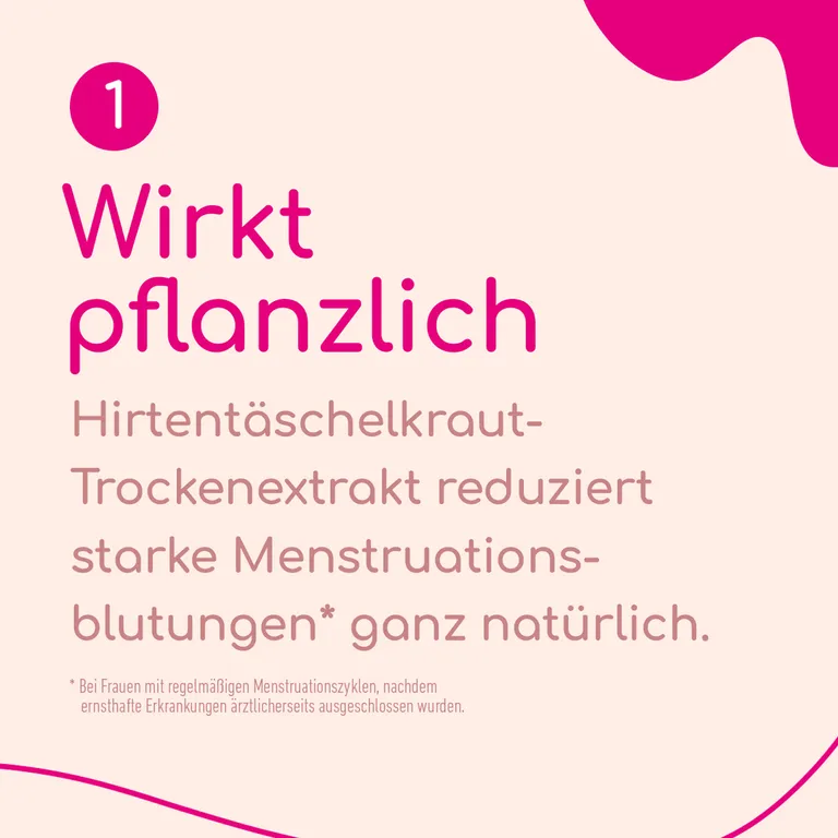 shopapotheke KadeZyklus bei starken Blutungen w. der Menstruation - Reduziert starke Menstruationsblutungen* 20 St Zeitbegrenzte Promotion