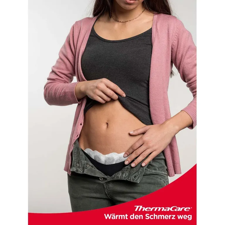 shopapotheke ThermaCare® Regelschmerzen Wärmepflaster für die Periode effektiv gegen Unterleibsschmerzen Vierteljährliche Förderung